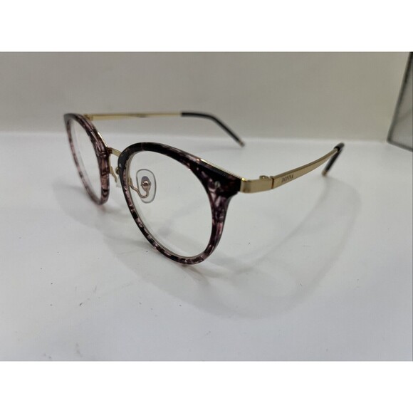 Donna Eyeglasses DN08 AFB Designer Frames Only Brown 47-21-141 - Picture 3 of 6